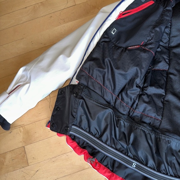 Like NEW Salomon Clima Pro Strorm ski jacket, XS, GD1092 - Picture 8 of 10